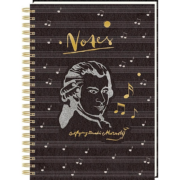 Ringbuch DIN A4 - Notes - Edition Mozart