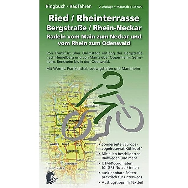 Ringbuch - Radfahren - Ried / Rheinterrasse / Bergstrasse