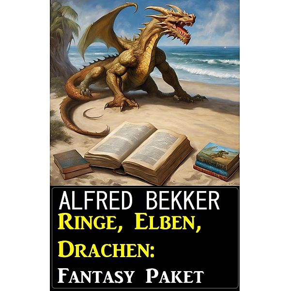 Ringe, Elben, Drachen: Fantasy Paket, Alfred Bekker