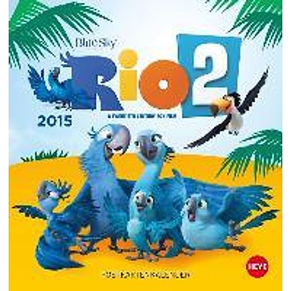 RIO 2 Postkartenkalender 2015