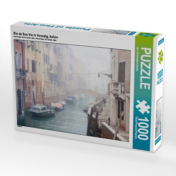 Rio de San Vio in Venedig, Italien (Puzzle), Jan Christopher Becke