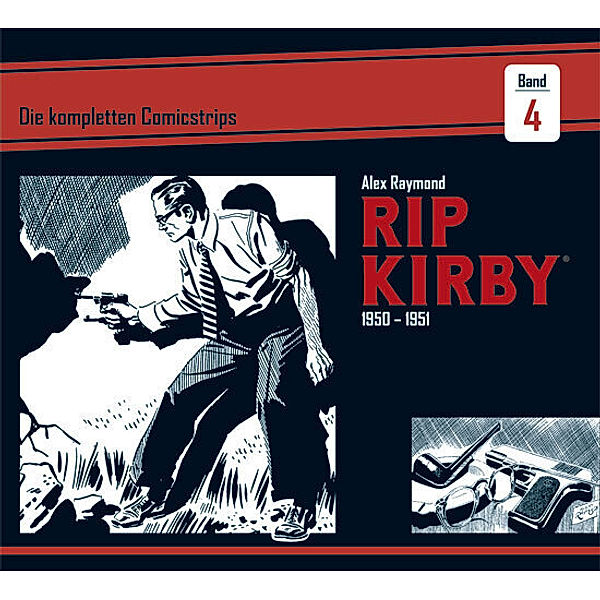 Rip Kirby: Die kompletten Comicstrips 1950 - 1951, Alex Raymond, Ward Greene