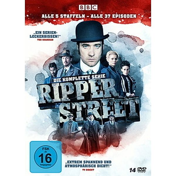 Ripper Street - Die komplette Serie, Matthew MacFadyen, Jerome Flynn, Adam Rothenberg