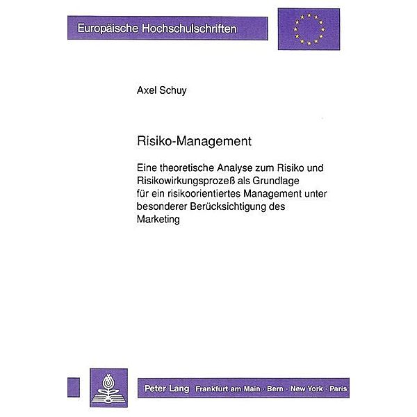 Risiko-Management, Axel Schuy