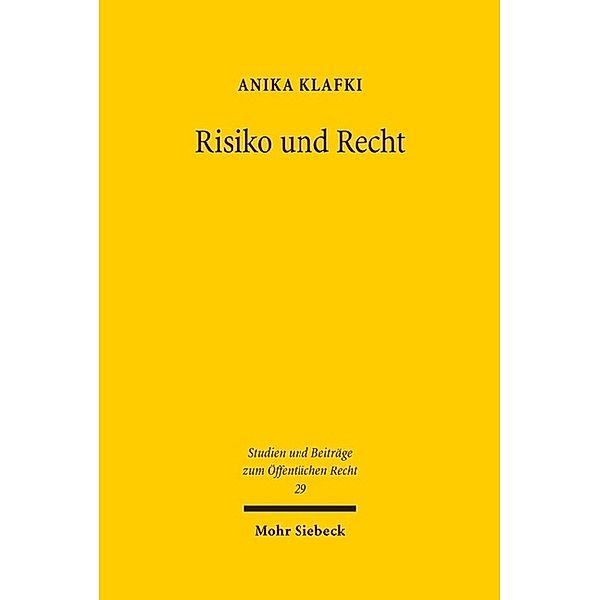 Risiko und Recht, Anika Klafki