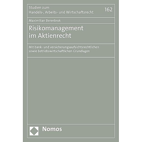 Risikomanagement im Aktienrecht, Maximilian Berenbrok