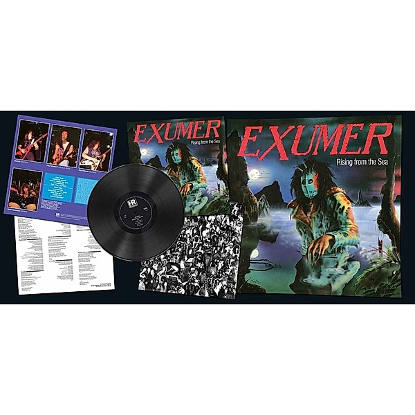 Rising From The Sea (Ltd Black Vinyl), Exumer