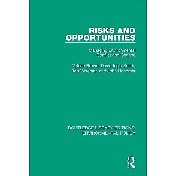 Risks and Opportunities, Valerie Brown, David Ingle Smith, Rob Wiseman, John Handmer
