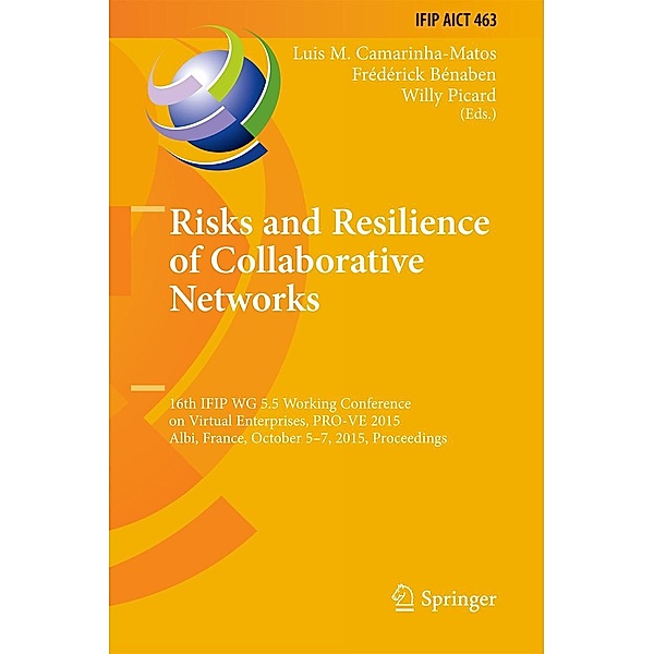 Risks and Resilience of Collaborative Networks / IFIP Advances in Information and Communication Technology Bd.463