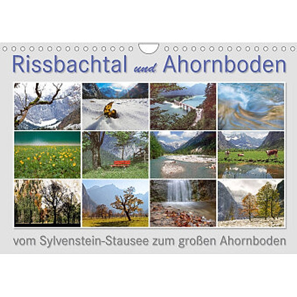 Rissbachtal & Ahornboden (Wandkalender 2022 DIN A4 quer), Max Watzinger - traumbild -