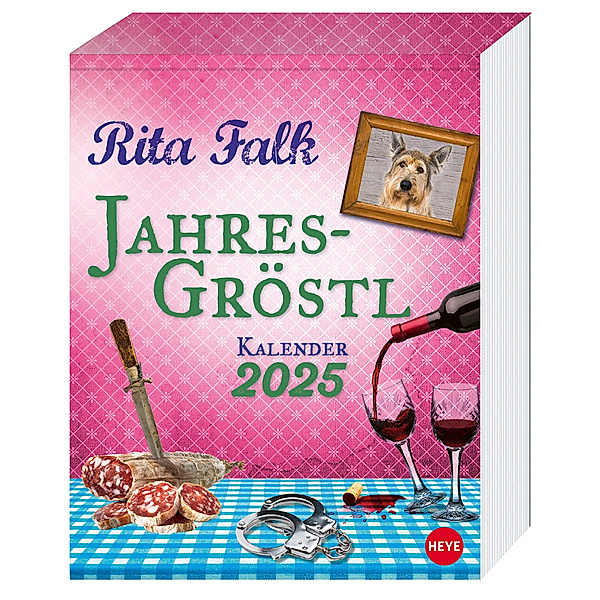 Rita Falk Jahres-Gröstl Tagesabreißkalender 2025, Rita Falk