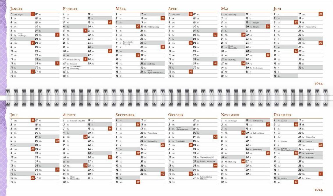 Rita Falk Wochenquerplaner 2024 - Kalender bei Weltbild.de kaufen