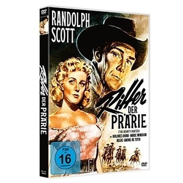 Ritter der Prärie - Cover a, Randolph Scott