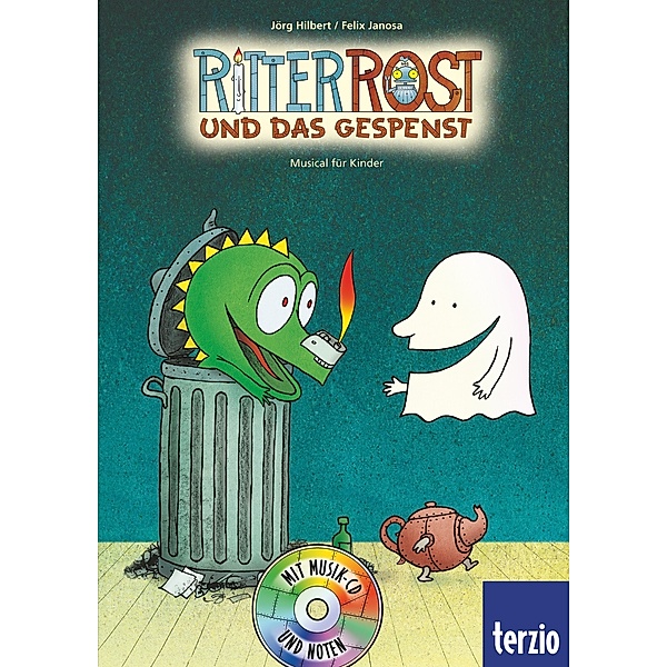 Ritter Rost Band 2 mit Audio-CD: Ritter Rost und das Gespenst, Jörg Hilbert, Felix Janosa
