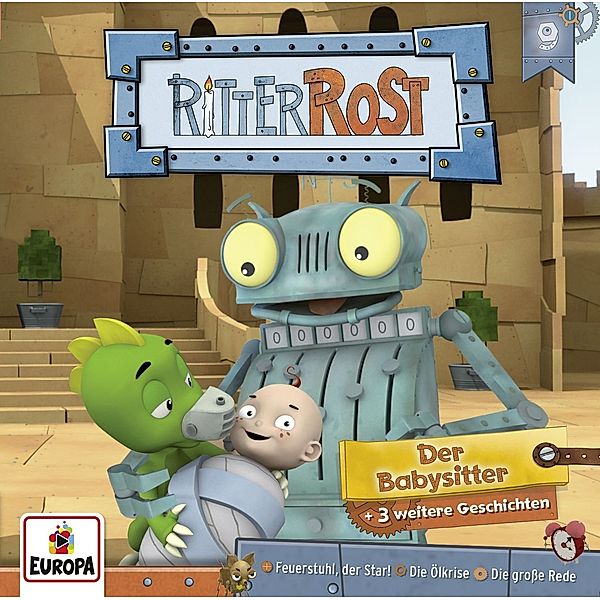 Ritter Rost - Der Babysitter + 3 weitere Geschichten (Hörspiel zur TV-Serie), Jörg Hilbert, Felix Janosa