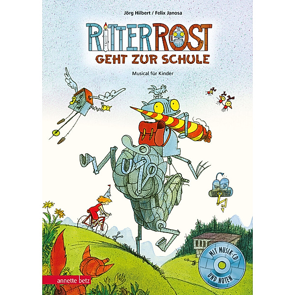 Ritter Rost geht zur Schule / Ritter Rost Bd.8, Jörg Hilbert, Felix Janosa