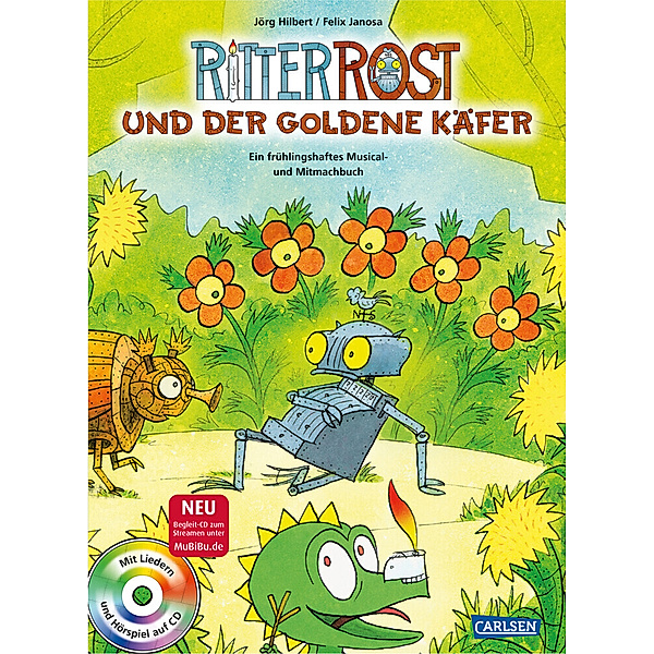 Ritter Rost: Ritter Rost und der goldene Käfer (Ritter Rost mit CD und zum Streamen, Bd. ?), Jörg Hilbert, Felix Janosa