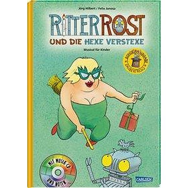 Ritter Rost und die Hexe Verstexe, m. Audio-CD, Jörg Hilbert