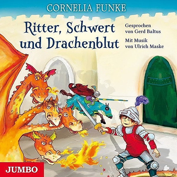 Ritter, Schwert und Drachenblut,Audio-CD, Cornelia Funke