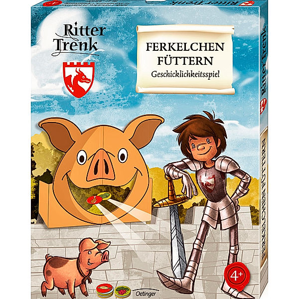 Ritter Trenk: Ferkelchen füttern, Kirsten Boie