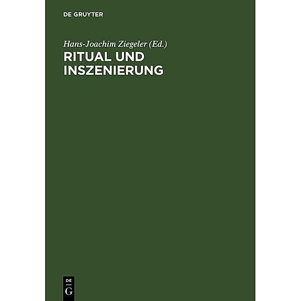 Ritual und Inszenierung