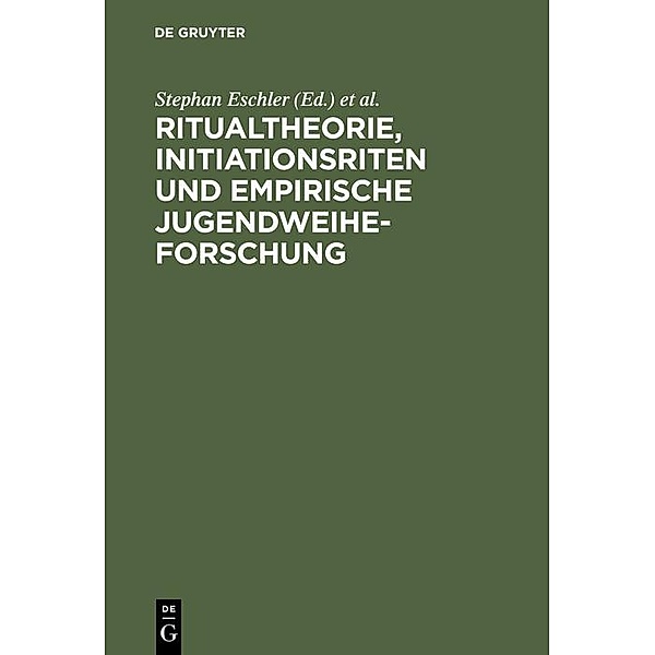 Ritualtheorie, Initiationsriten und empirische Jugendweiheforschung / Jahrbuch des Dokumentationsarchivs des österreichischen Widerstandes