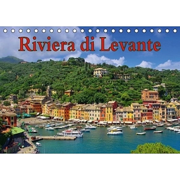 Riviera di Levante (Tischkalender 2016 DIN A5 quer), LianeM