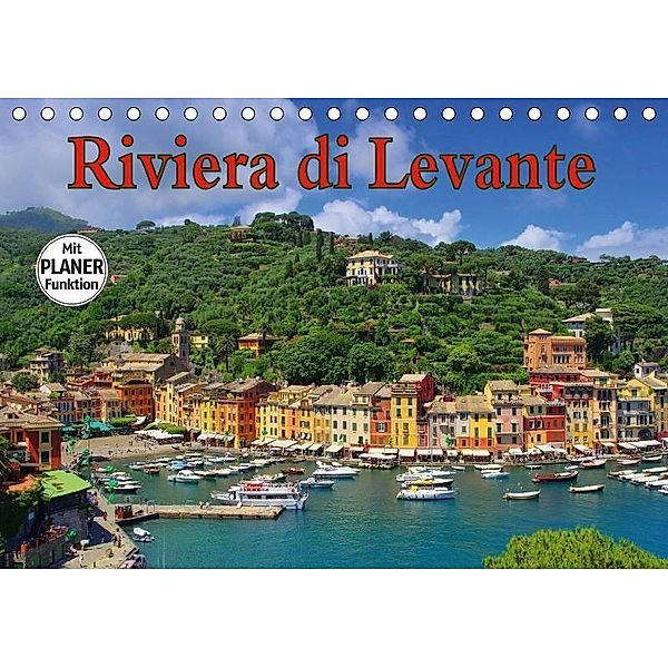 Riviera di Levante (Tischkalender 2017 DIN A5 quer), LianeM