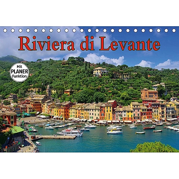 Riviera di Levante (Tischkalender 2021 DIN A5 quer), LianeM