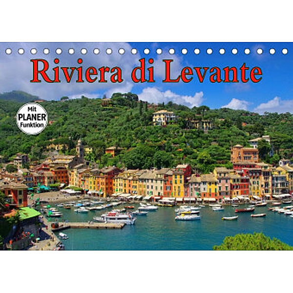 Riviera di Levante (Tischkalender 2022 DIN A5 quer), LianeM