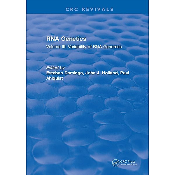 RNA Genetics, Esteban Domingo