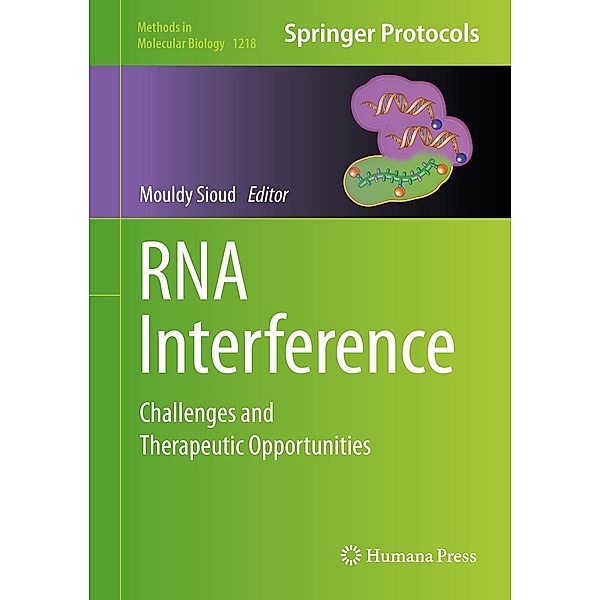 RNA Interference / Methods in Molecular Biology Bd.1218