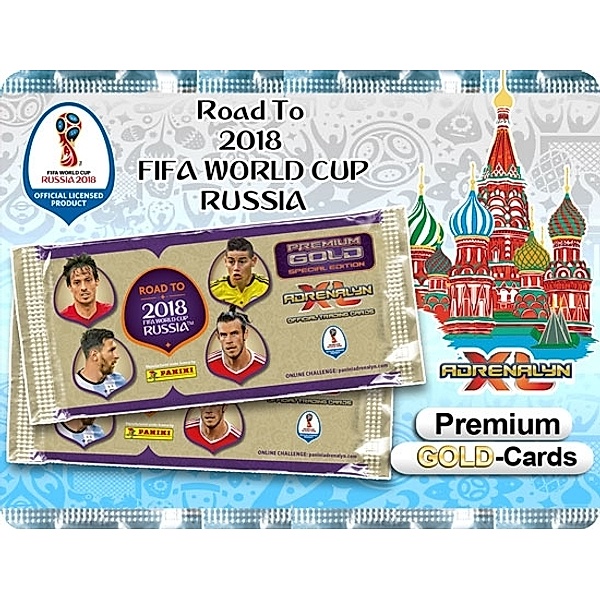 Road To World Cup 2018 - Premium Gold Cards
