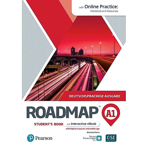 Roadmap A1 German edition Students' Book and eBook, with Online Practice, Digital Resources & Mobile App