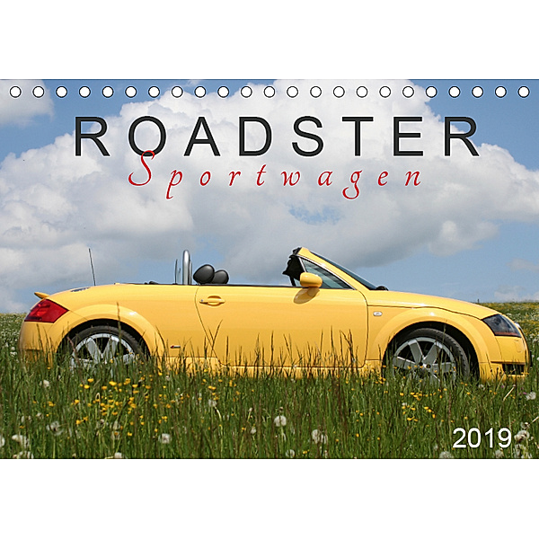 Roadster Sportwagen (Tischkalender 2019 DIN A5 quer), SchnelleWelten