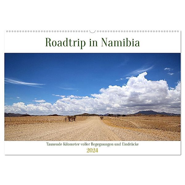 Roadtrip in Namibia (Wandkalender 2024 DIN A2 quer), CALVENDO Monatskalender, Eric Brunelle