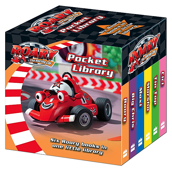 Roary the Racing Car, Pocket Library, TV tie-in, 6 Vols.