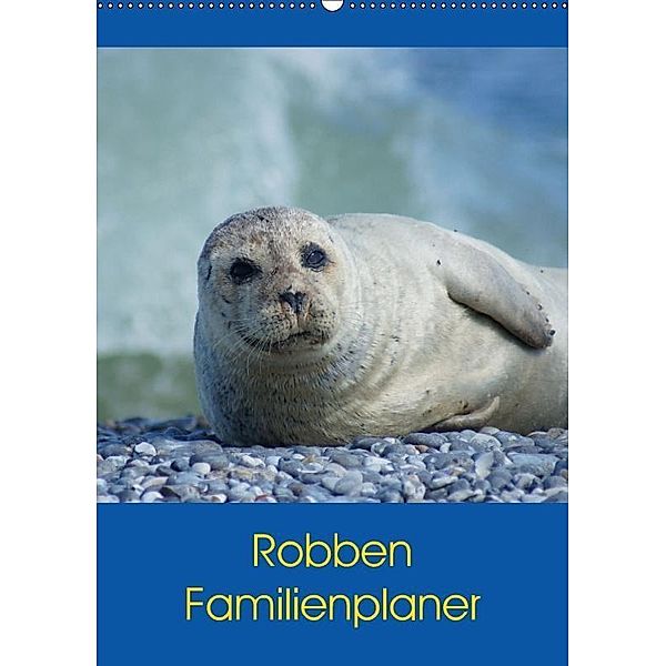 Robben Familienplaner (Wandkalender 2017 DIN A2 hoch), Kattobello