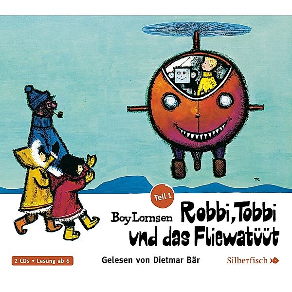 Robbi, Tobbi und das Fliewatüüt - Teil 1,2 Audio-CD, Boy Lornsen