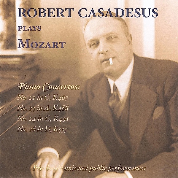 Robert Casadesus Spielt Mozart,Konzerte, Casadesus
