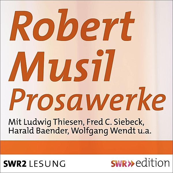 Robert Musil - Prosawerke, Robert Musil