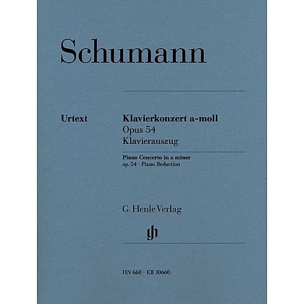 Robert Schumann - Klavierkonzert a-moll op. 54, Robert Schumann - Klavierkonzert a-moll op. 54