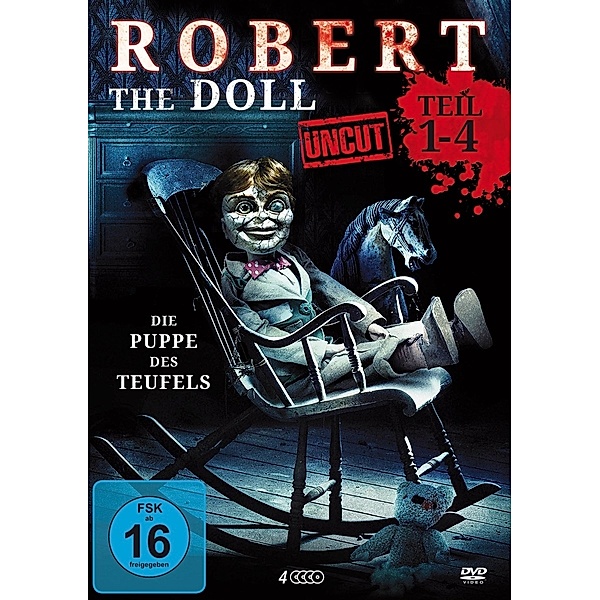 Robert the Doll 1-4 Deluxe Box-Edition (uncut) Uncut Edition, Megan Lockhurst, Lee Bane, Nigel Barber