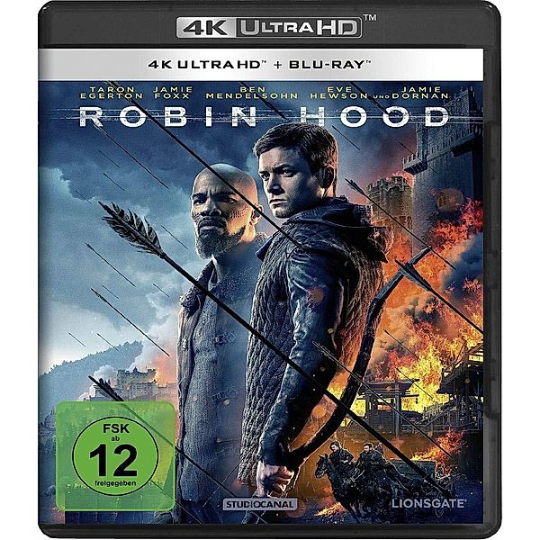 Robin Hood (2018) (4K Ultra HD), Taron Egerton, Jamie Foxx