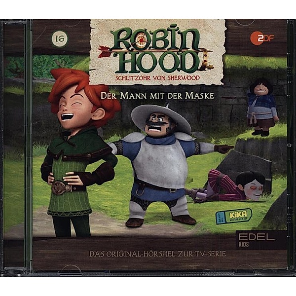 Robin Hood - Schlitzohr von Sherwood - Der Mann mit der Maske.Tl.16,1 Audio-CD, Robin Hood-Schlitzohr Von Sherwood