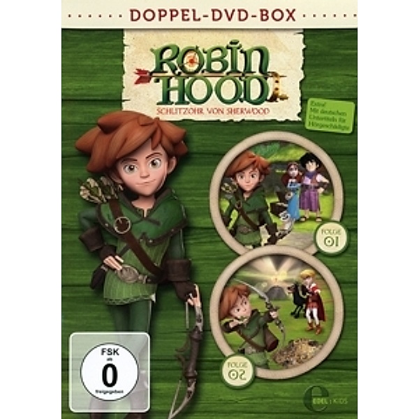 Robin Hood: Schlitzohr von Sherwood - Doppel-Box DVD-Box, Robin Hood-Schlitzohr Von Sherwood