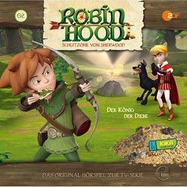 Robin Hood - Schlitzohr von Sherwood - König der Diebe,Audio-CD, Robin Hood-Schlitzohr Von Sherwood