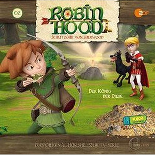 Robin Hood - Schlitzohr von Sherwood - König der Diebe,Audio-CD, Robin Hood-Schlitzohr Von Sherwood