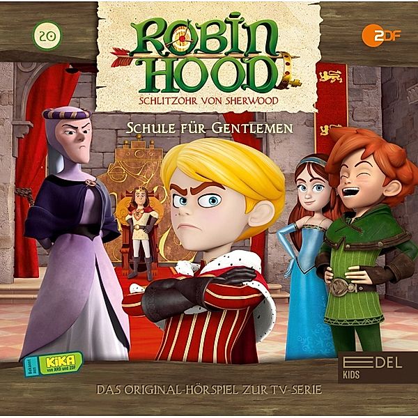 Robin Hood - Schlitzohr von Sherwood - Schule für Gentlemen,1 Audio-CD, Robin Hood-Schlitzohr Von Sherwood