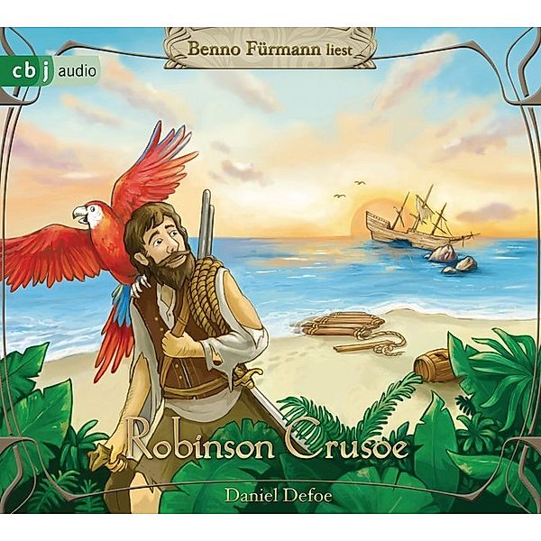 Robinson Crusoe,4 Audio-CDs, Daniel Defoe